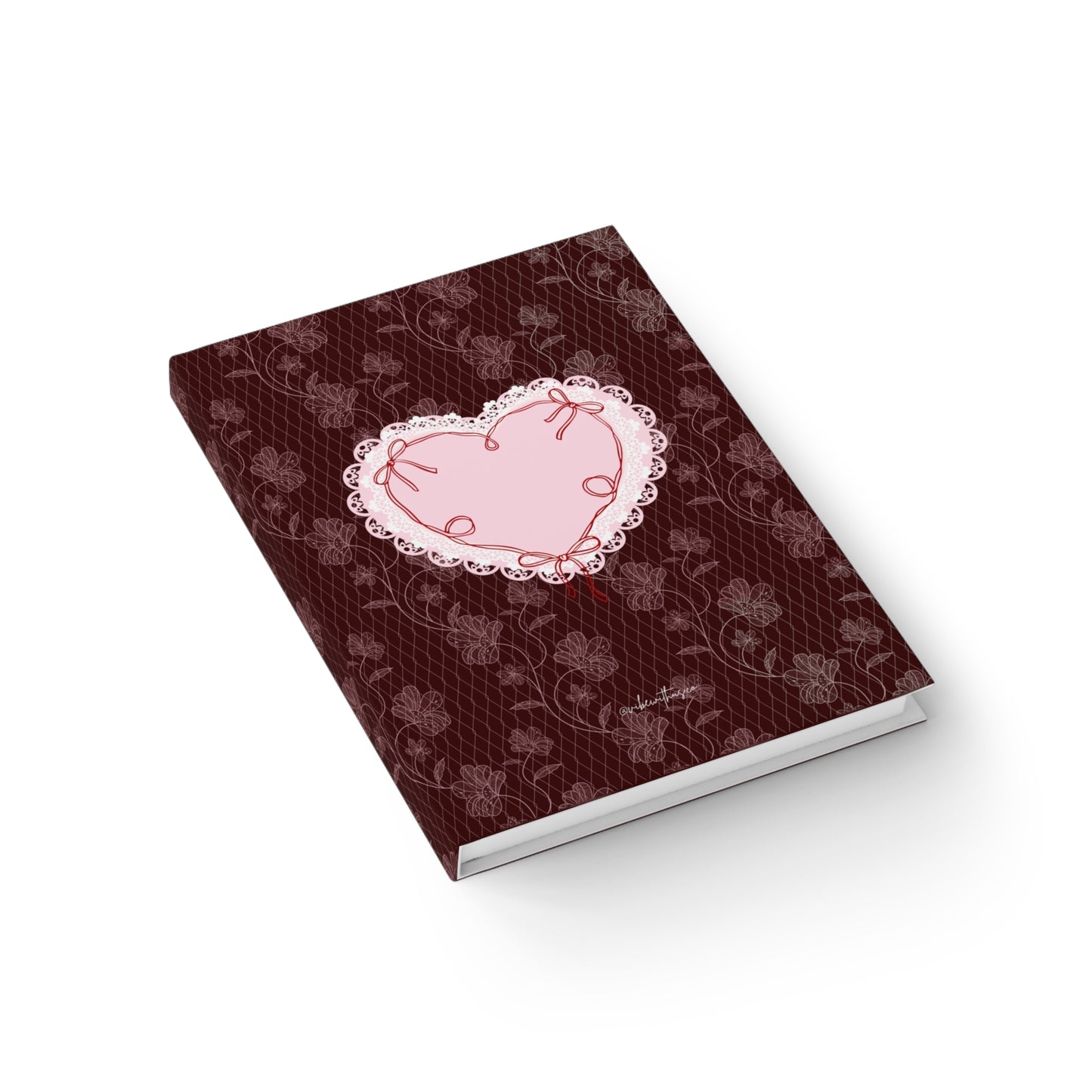 scrapbook/journal (Strawberry chocolate lace)