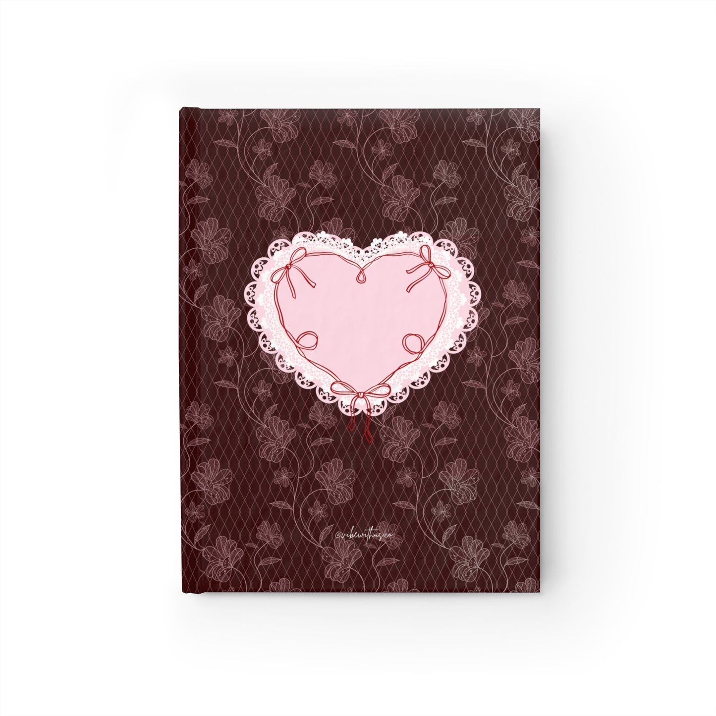 scrapbook/journal (Strawberry chocolate lace)