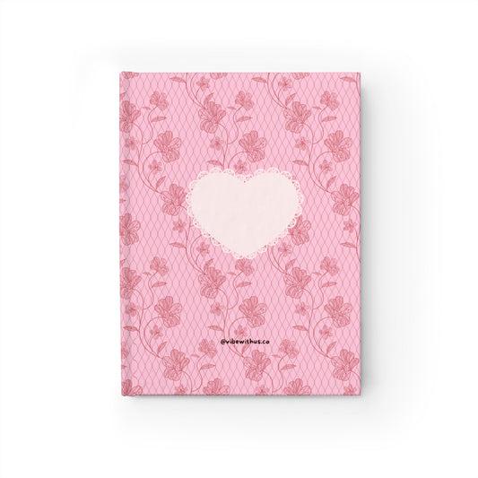 scrapbook/journal (Pink/lace)