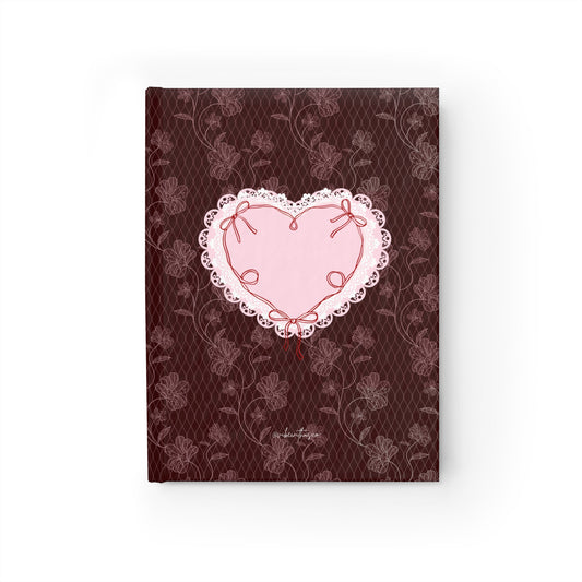 scrapbook/journal (Strawberry chocolate lace)